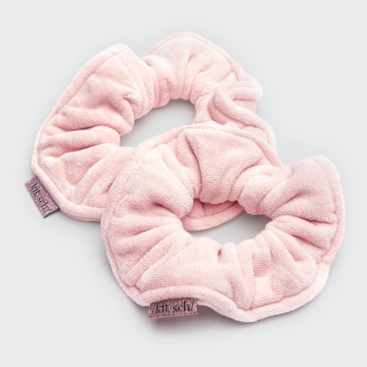 Towel Scrunchie 2 Pack - Blush